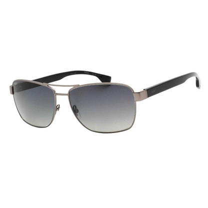 Silver - Front - Hugo Boss Mens Polarised Sunglasses