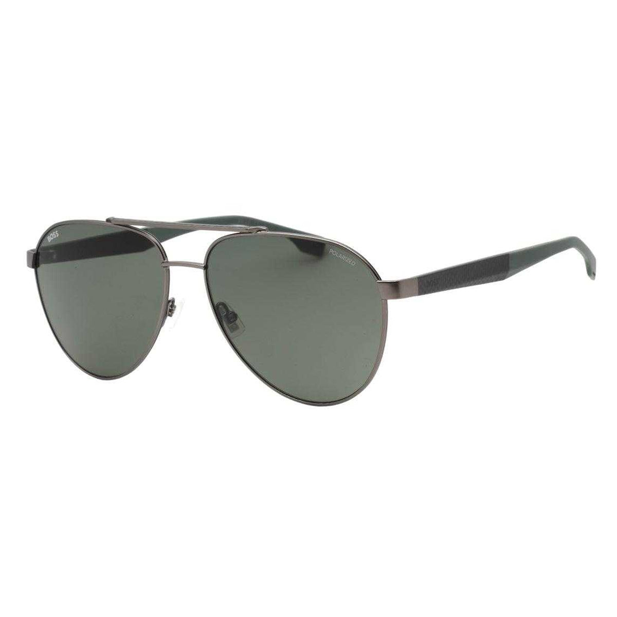 Dark Ruthenium - Front - Hugo Boss Mens Matte Sunglasses