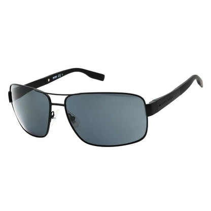Matt Black - Front - Hugo Boss Mens Polarised Sunglasses