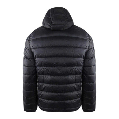 Black - Back - Ice Iceberg Unisex Adult Plain Padded Jacket