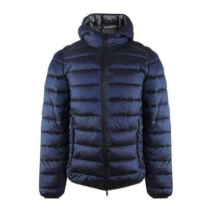Blue - Front - Ice Iceberg Unisex Adult Plain Padded Jacket