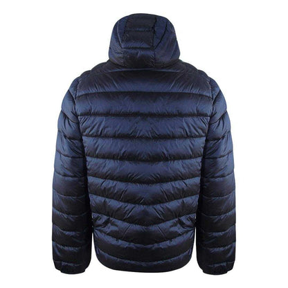 Blue - Back - Ice Iceberg Unisex Adult Plain Padded Jacket