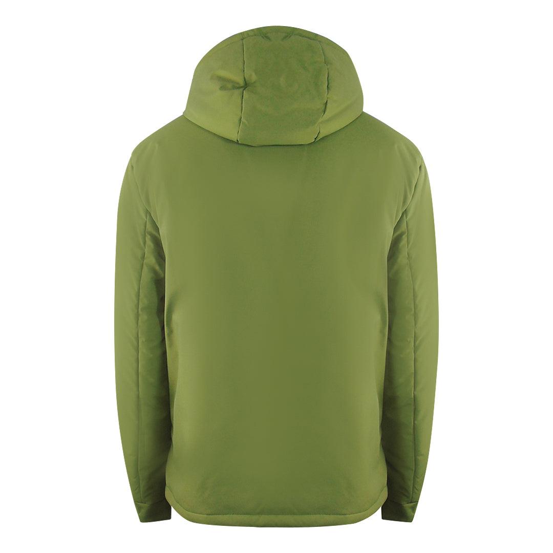 Khaki Green - Pack Shot - Ice Iceberg Mens Plain Hooded Jacket