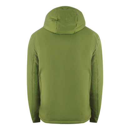 Khaki Green - Pack Shot - Ice Iceberg Mens Plain Hooded Jacket
