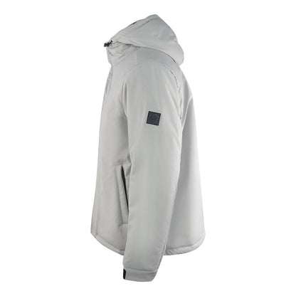 Grey - Lifestyle - Ice Iceberg Mens Plain Hooded Jacket