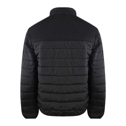 Black - Back - Ice Iceberg Mens Plain Padded Jacket