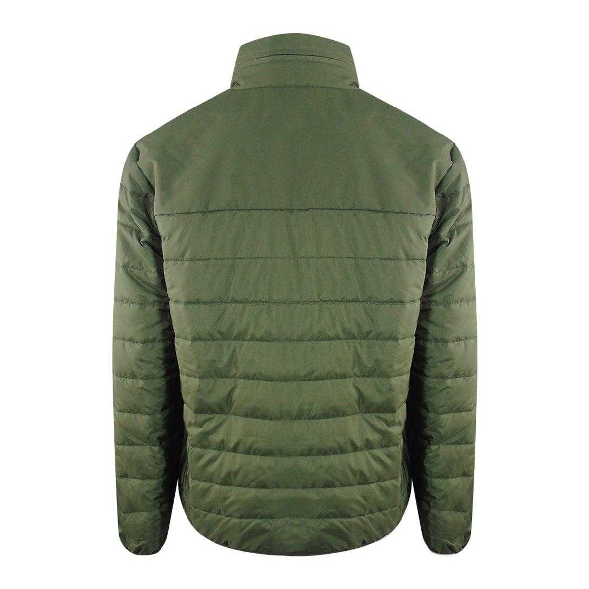 Green - Back - Ice Iceberg Mens Plain Padded Jacket
