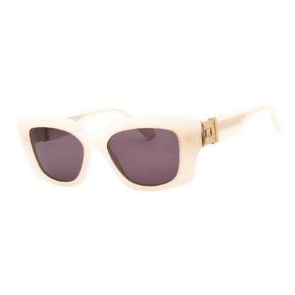 Milk White - Front - Karl Lagerfeld Womens-Ladies Square Sunglasses