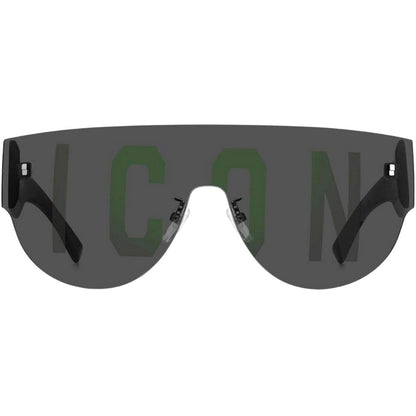 Grey-Black - Front - DSquared2 Mens Icon Sunglasses