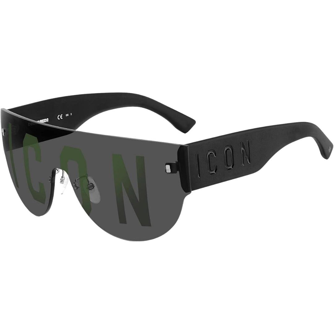 Grey-Black - Back - DSquared2 Mens Icon Sunglasses