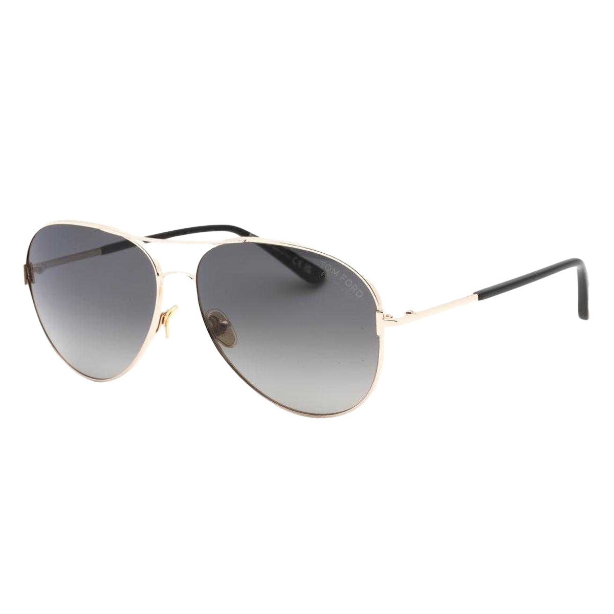 Rose Gold - Front - Tom Ford Womens-Ladies Clark Sunglasses