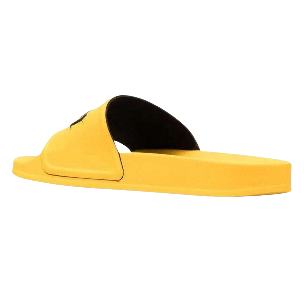 Yellow - Back - Palm Angels Unisex Adult Logo Sliders