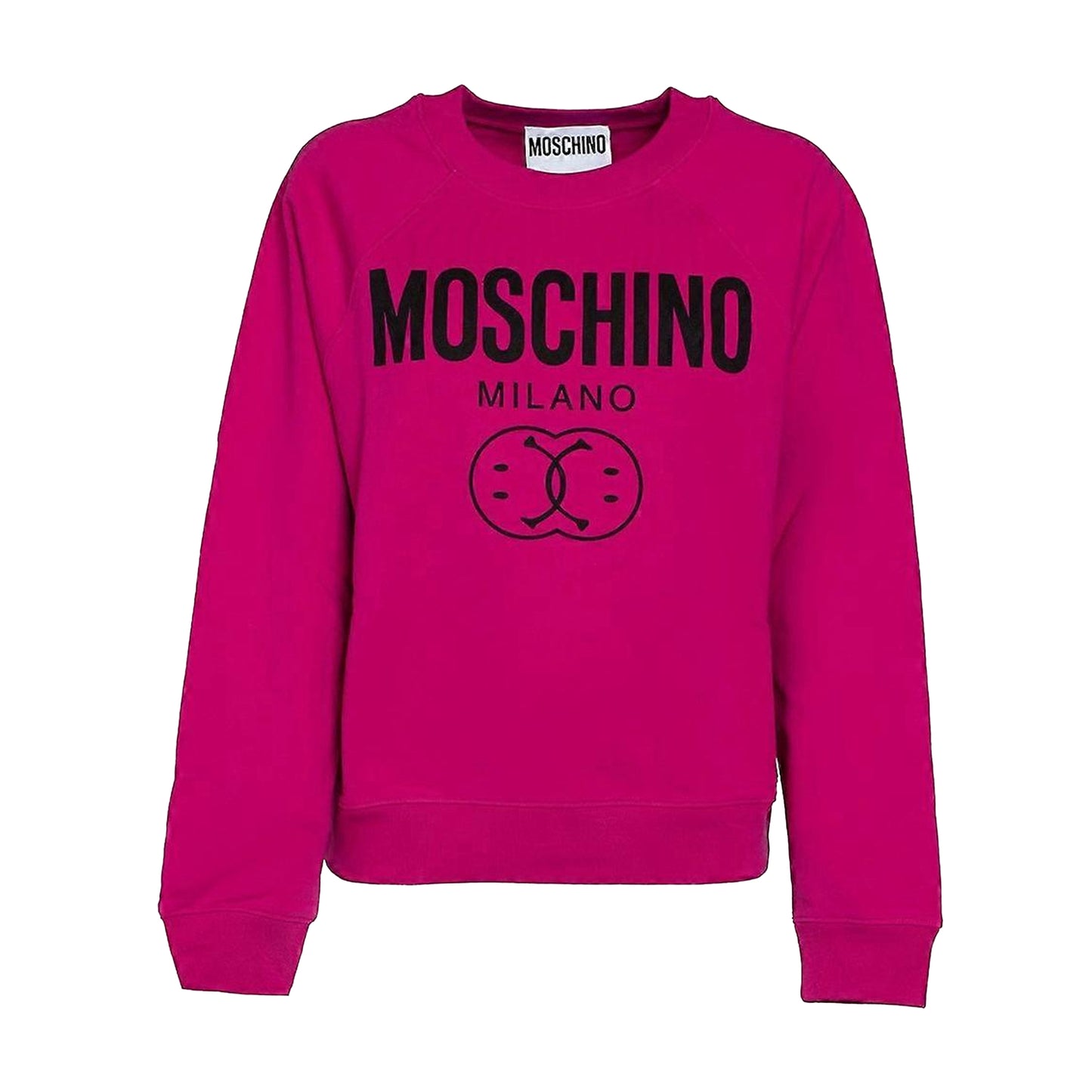 Pink - Front - Moschino Mens Milano Jumper