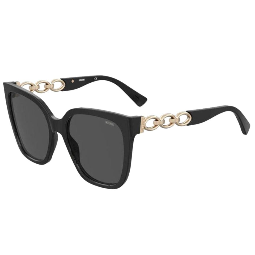 Black - Back - Moschino Womens-Ladies Cat Eye Sunglasses