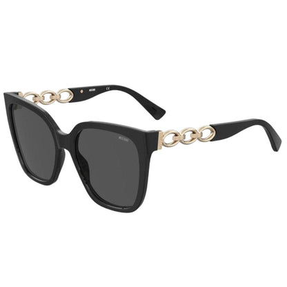 Black - Back - Moschino Womens-Ladies Cat Eye Sunglasses