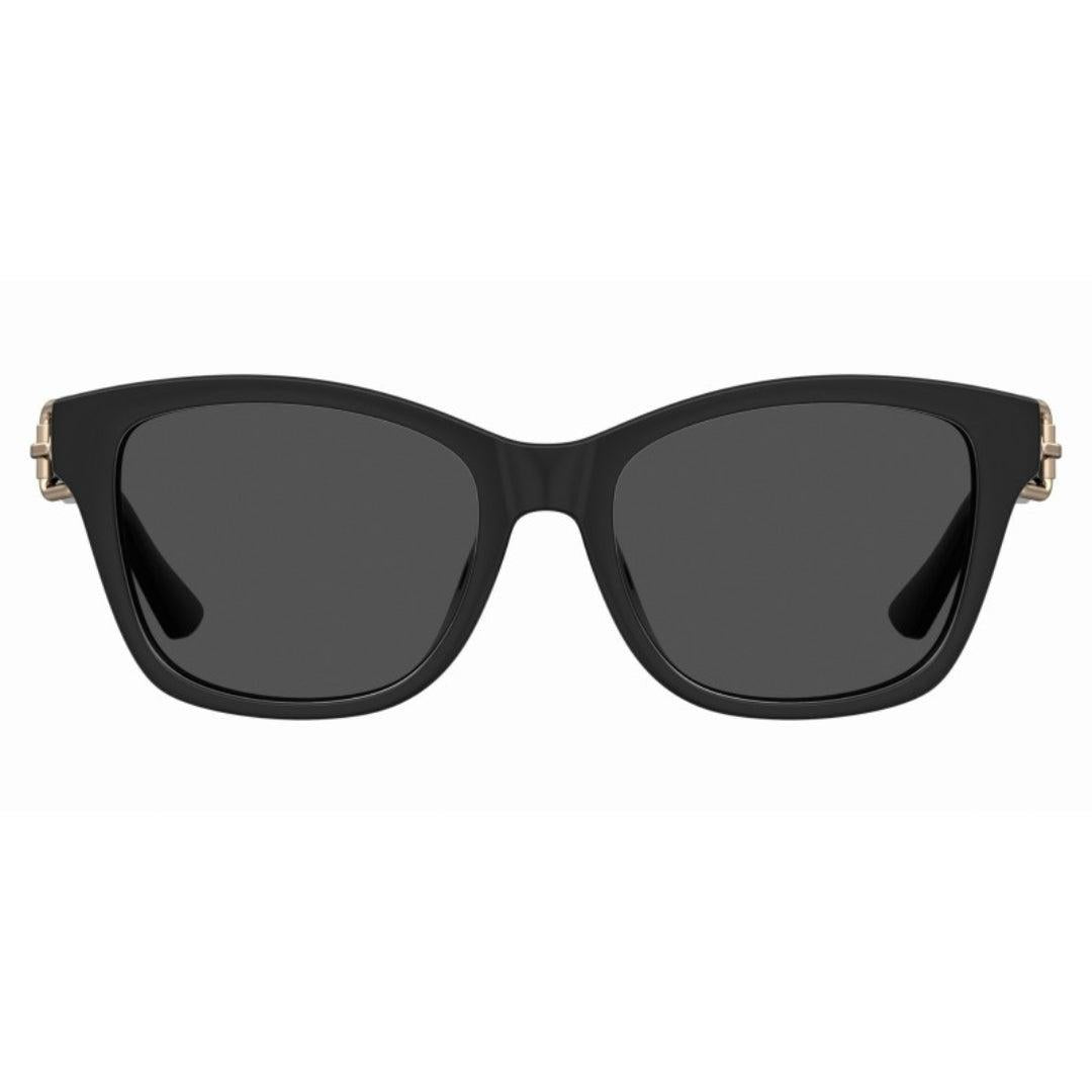 Black - Front - Moschino Unisex Adult Buckle Detail Sunglasses