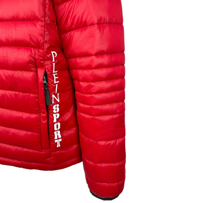 Red - Side - Plein Sport Mens Plain Jacket