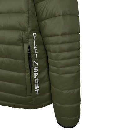 Green - Side - Plein Sport Mens Plain Jacket