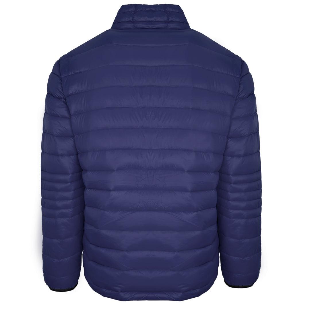 Navy Blue - Back - Plein Sport Mens Plain Jacket