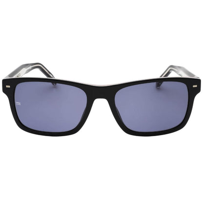 Black - Front - Tommy Hilfiger Mens Blue Lens Sunglasses