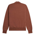 Whisky - Back - Fred Perry Mens Full Zip Bomber Jacket