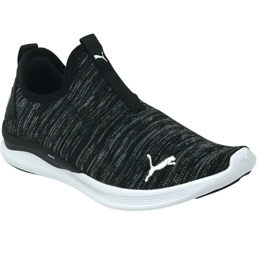 Black-White - Front - Puma Unisex Adult Ignite Flash Summer Trainers