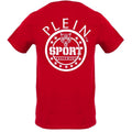 Red - Back - Plein Sport Unisex Adult Circle Logo Back Print T-Shirt