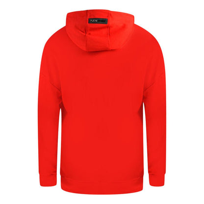 Red-Yellow - Back - Plein Sport Mens Logo Hoodie