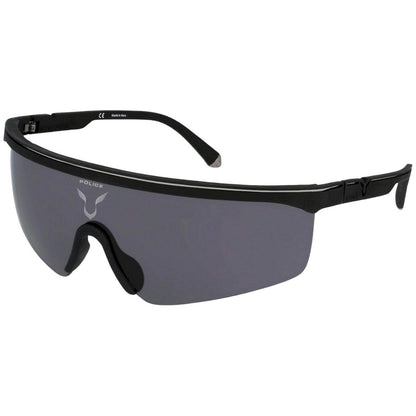 Black - Back - Police Mens Lewis Hamilton Rubberised Sunglasses