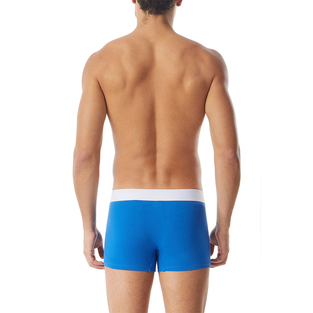 Red-Blue-Black - Close up - Diesel Mens Umbx-Damien Boxer Shorts (Pack of 3)