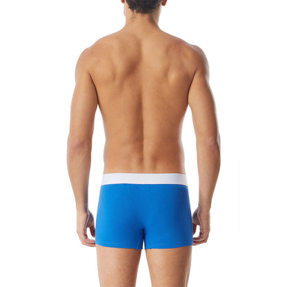 Red-Blue-Black - Close up - Diesel Mens Umbx-Damien Boxer Shorts (Pack of 3)