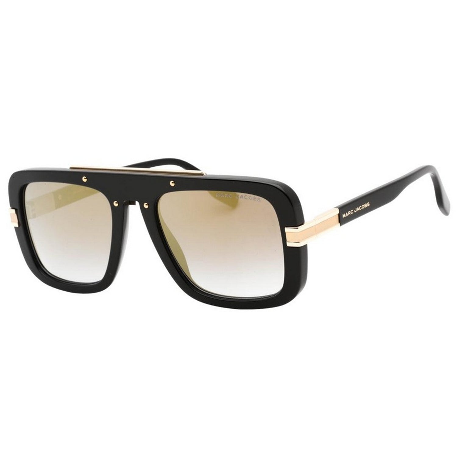 Gold - Back - Marc Jacobs Mens Navigator Sunglasses