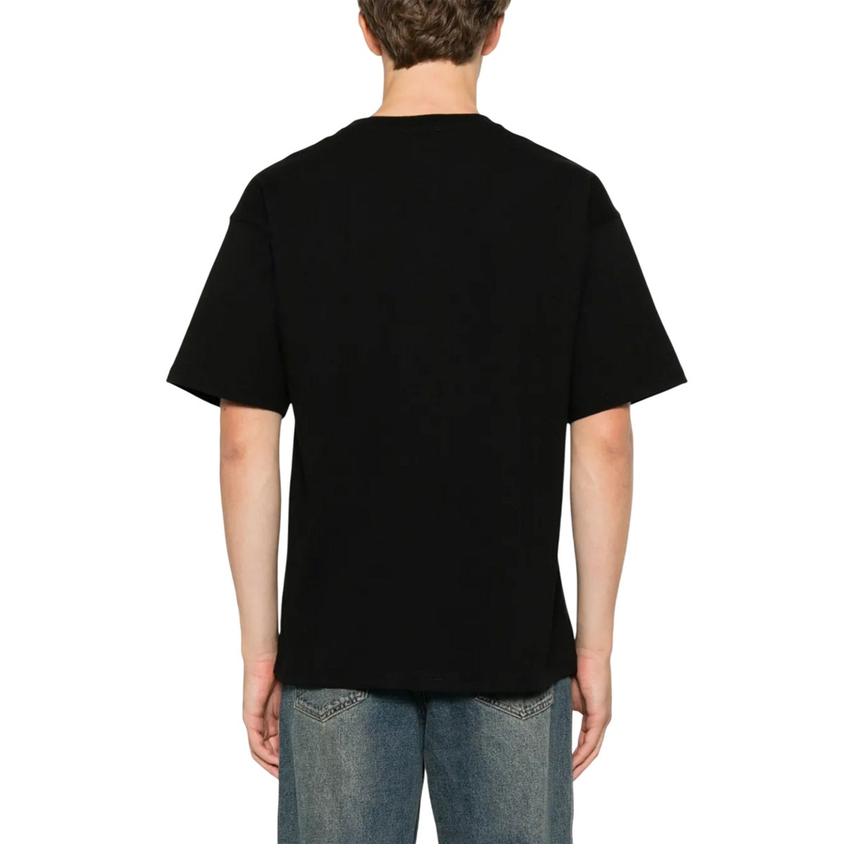 Black - Side - Diesel Unisex Adult Logo T-Shirt