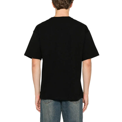 Black - Side - Diesel Unisex Adult Logo T-Shirt