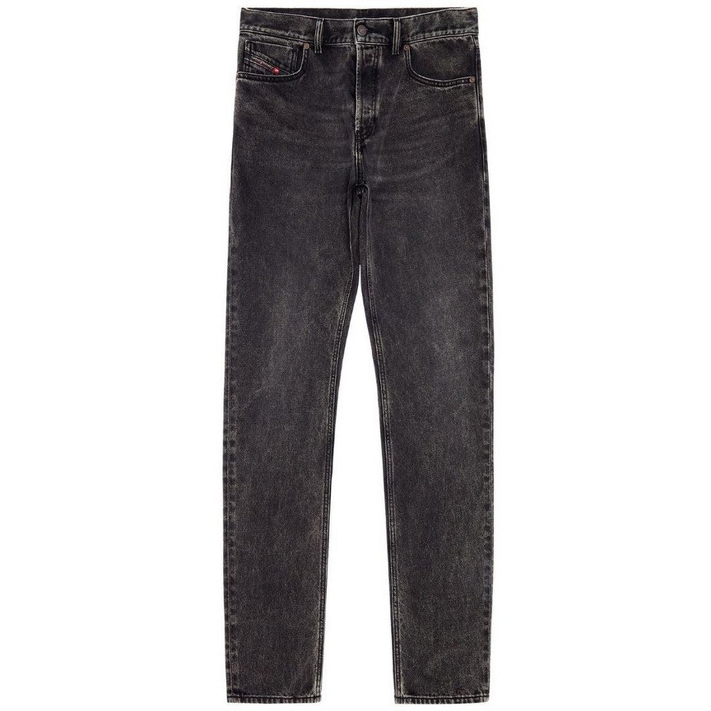 Black - Front - Diesel Mens D-Sark Washed Jeans