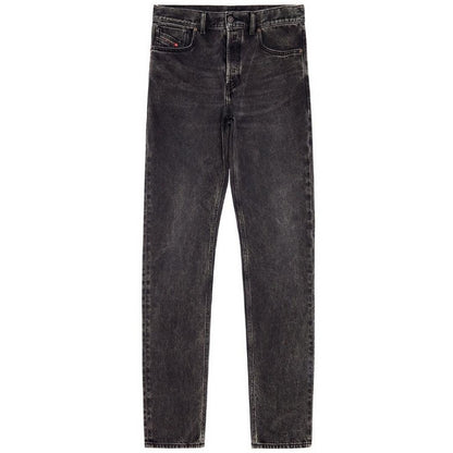 Black - Front - Diesel Mens D-Sark Washed Jeans