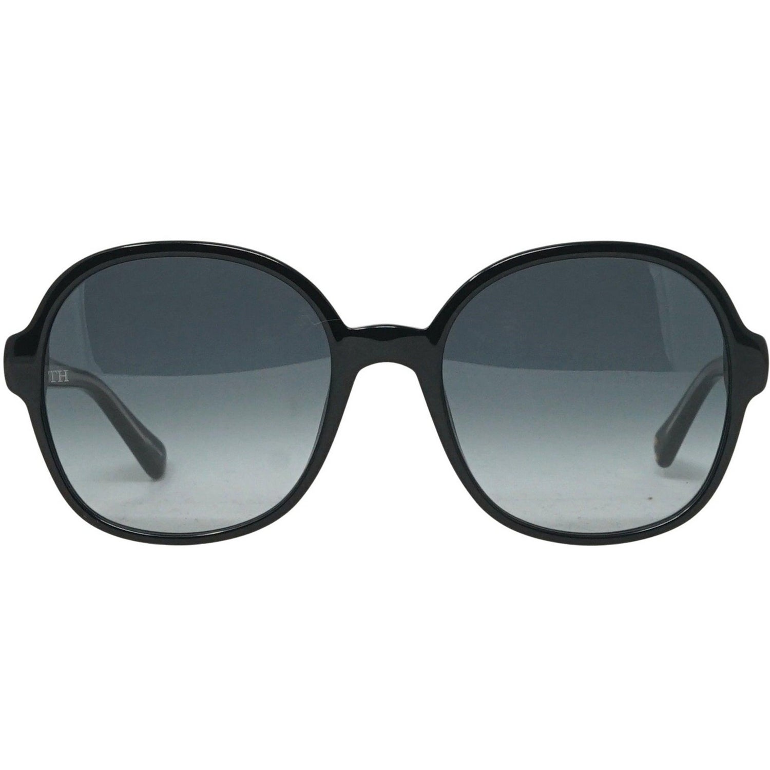 Black - Front - Tommy Hilfiger Womens-Ladies Oval Sunglasses
