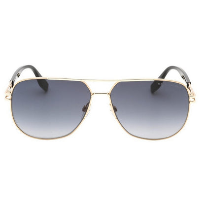 Black - Front - Marc Jacobs Mens Gold Detail Sunglasses