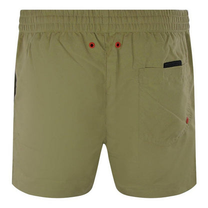 Green - Back - Diesel Mens Logo Swim Shorts