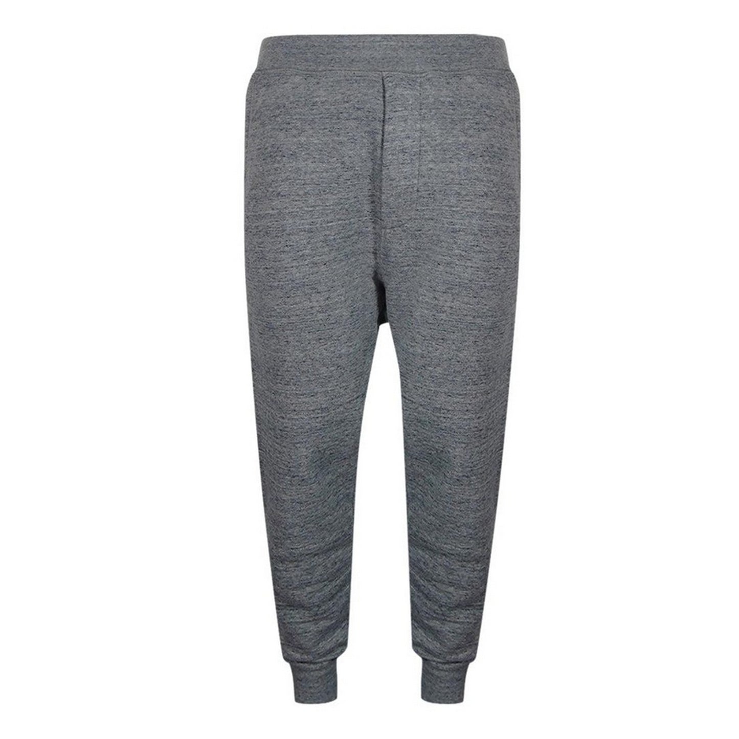 Grey Melange - Front - DSquared2 Mens French Terry Jogging Bottoms