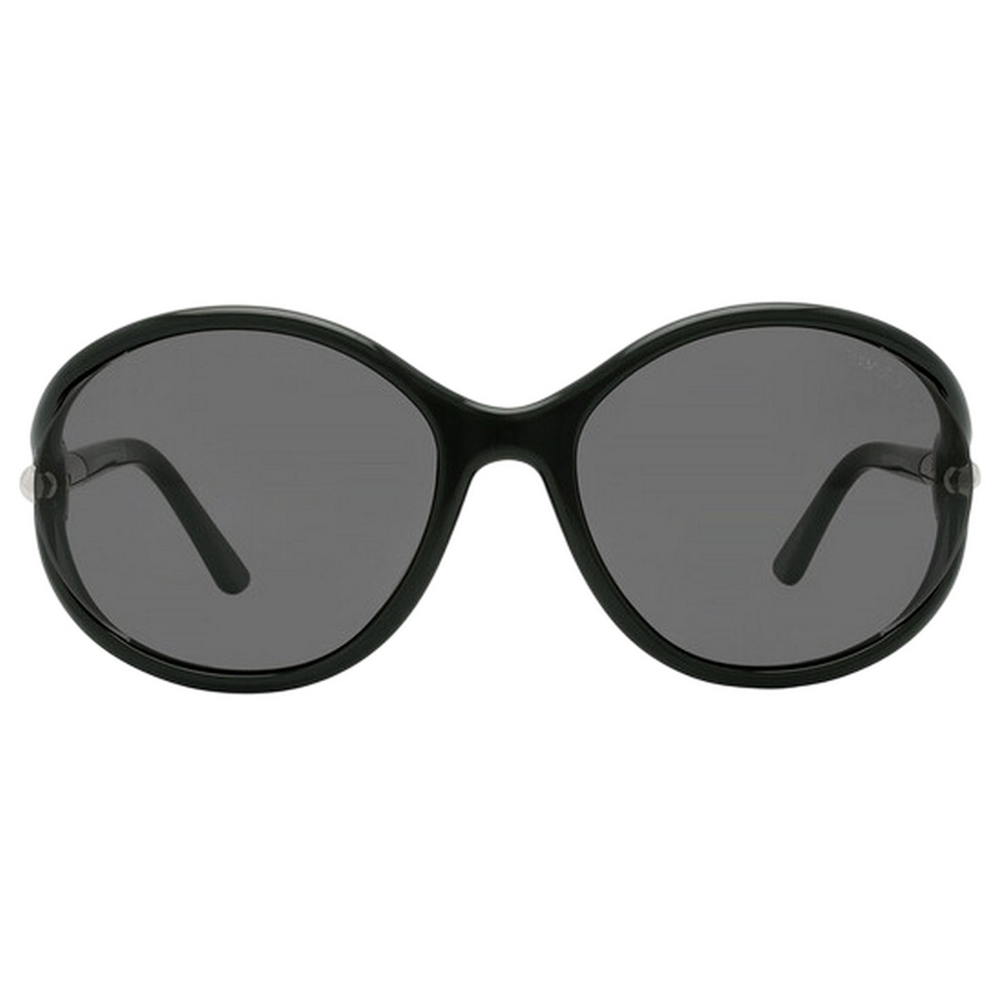 Black - Front - Tom Ford Womens-Ladies Melody Smoke Sunglasses