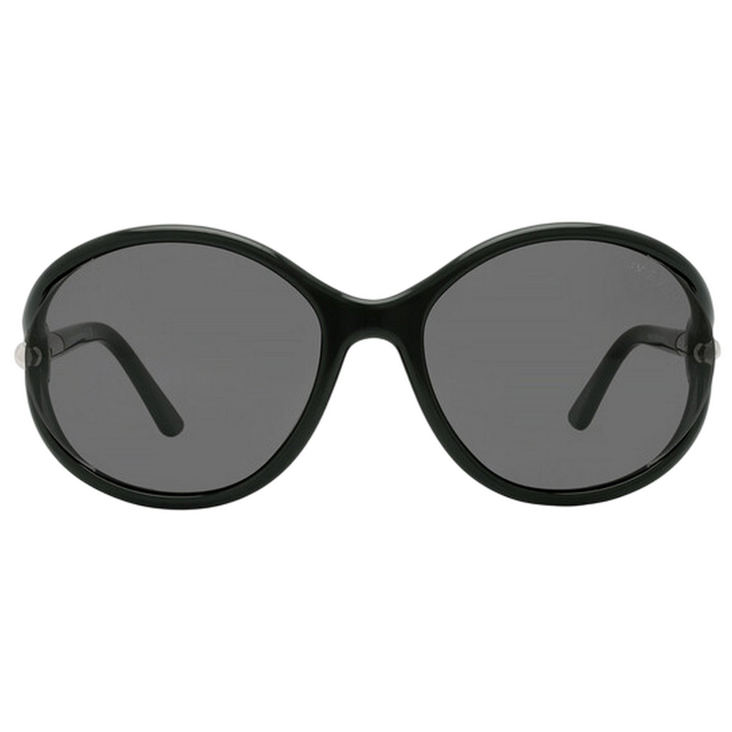 Black - Front - Tom Ford Womens-Ladies Melody Smoke Sunglasses