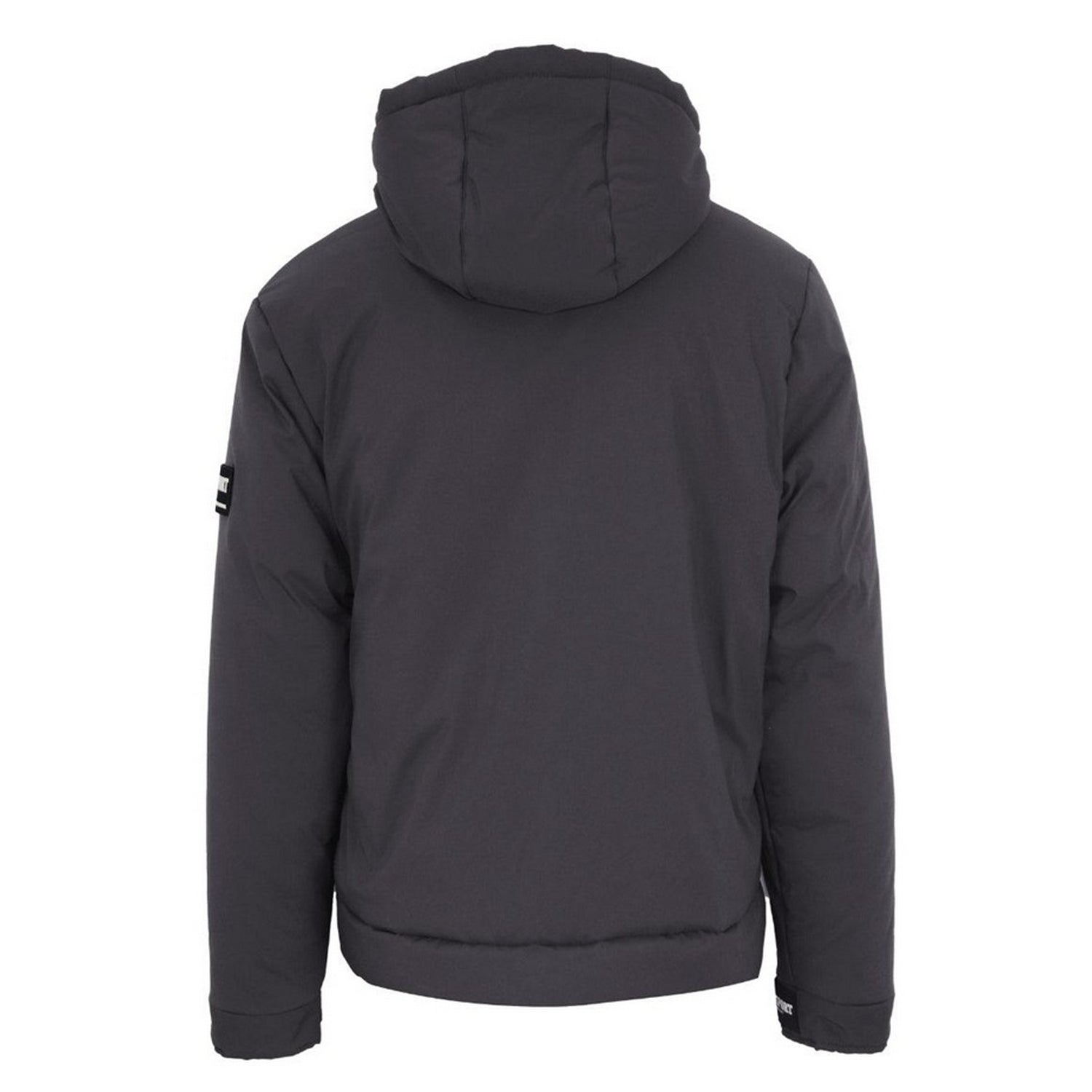 Grey - Back - Plein Sport Mens Logo Padded Jacket