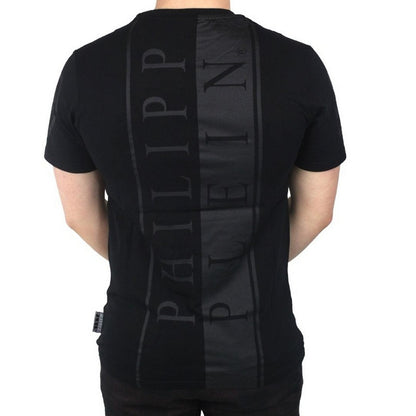 Black - Back - Philipp Plein Mens Theo T-Shirt