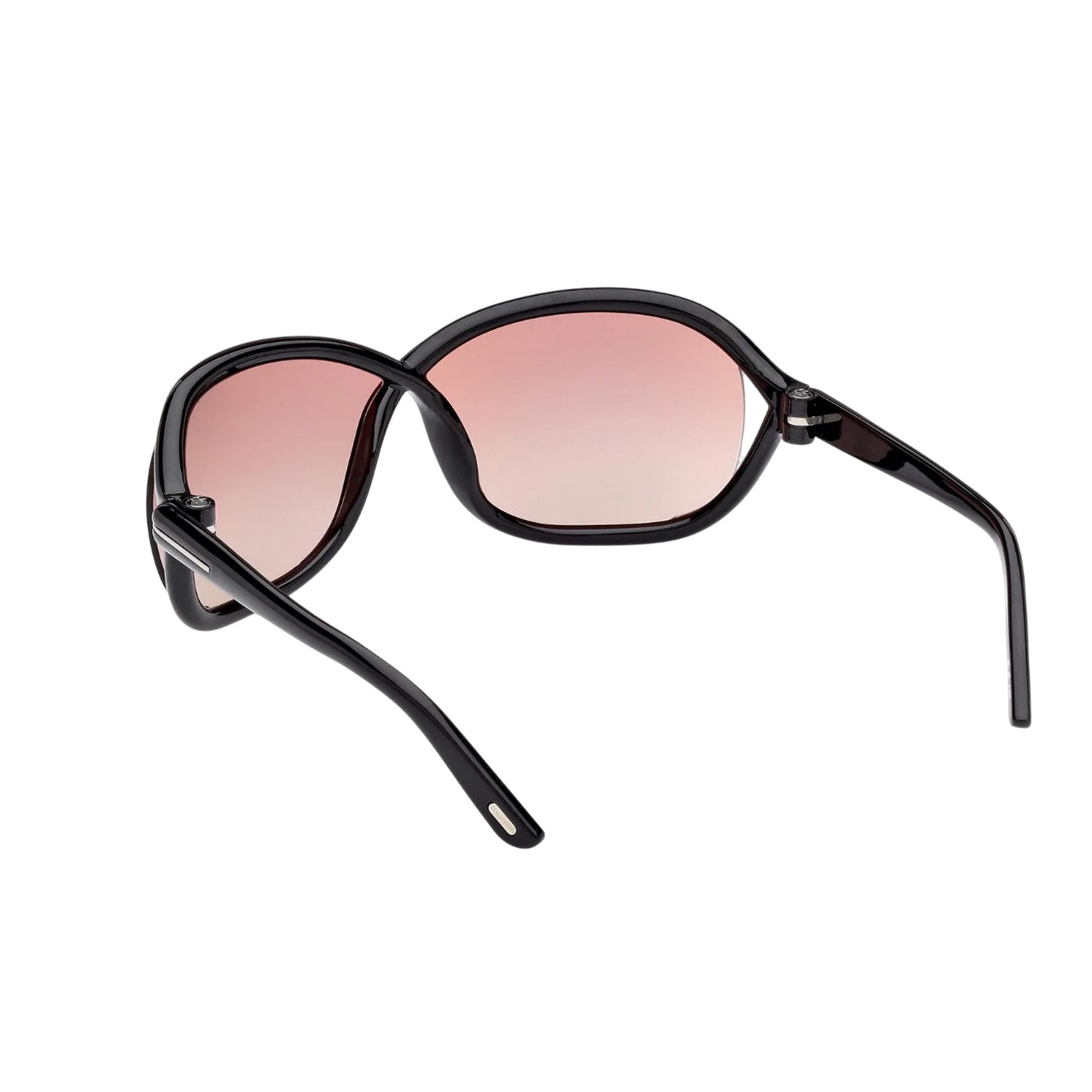 Black - Back - Tom Ford Womens-Ladies Butterfly Sunglasses