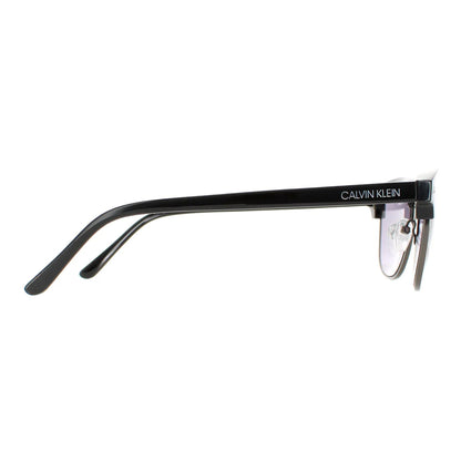 Black - Lifestyle - Calvin Klein Womens-Ladies CK20314S 001 Logo Sunglasses