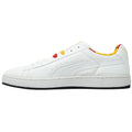 White-Yellow-Gold - Back - Puma Unisex Adult Basket II Bode Logo Trainers