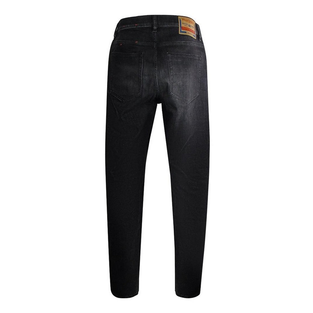 Black - Back - Diesel Mens 1979 Sleeker Denim Faded Jeans
