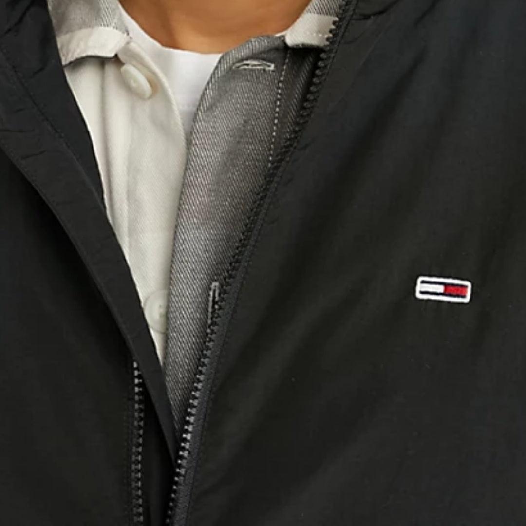 Black - Side - Tommy Hilfiger Mens TJM Essential Jacket