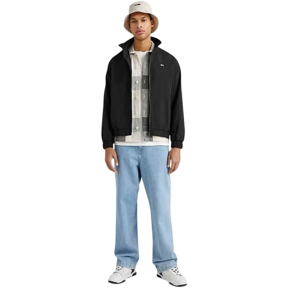 Black - Pack Shot - Tommy Hilfiger Mens TJM Essential Jacket